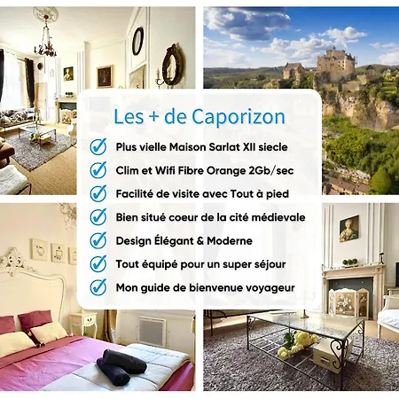 Apartmán Caporizon-sarlat L'elegance-t2 Plein Centre Cite Medievale *