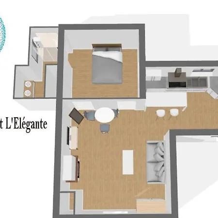 Caporizon-sarlat L'elegance-t2 Plein Centre Cite Medievale Apartmán Sarlat-la-Canéda