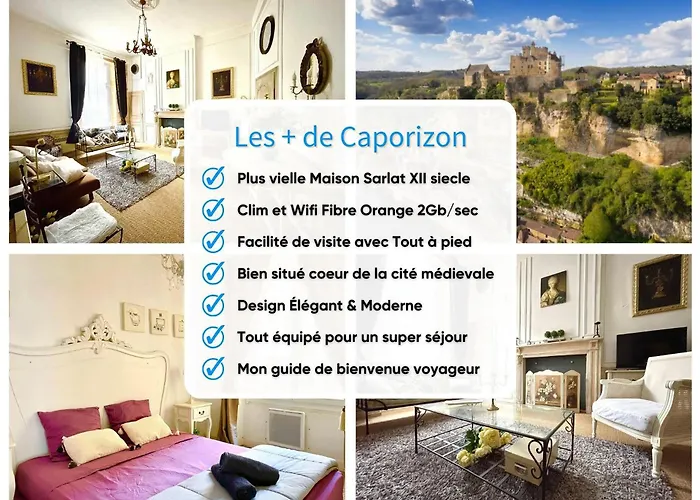 Apartmán Caporizon-sarlat L'elegance-t2 Plein Centre Cite Medievale *