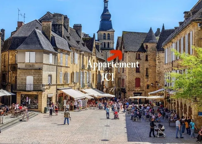 Caporizon-sarlat L'elegance-t2 Plein Centre Cite Medievale Apartmán